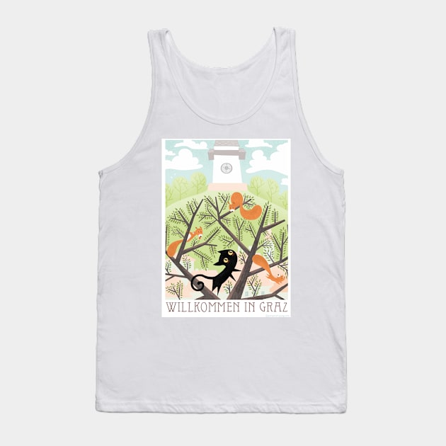 Wilkommen in Graz Tank Top by Queenmob